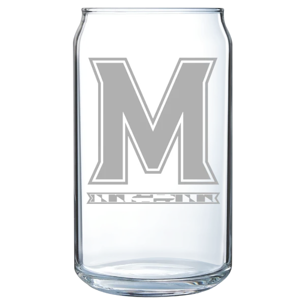 University of Maryland, College Park Polar Camel 16 oz. Can Glass