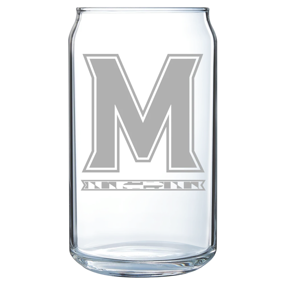 University of Maryland, College Park Polar Camel 16 oz. Can Glass