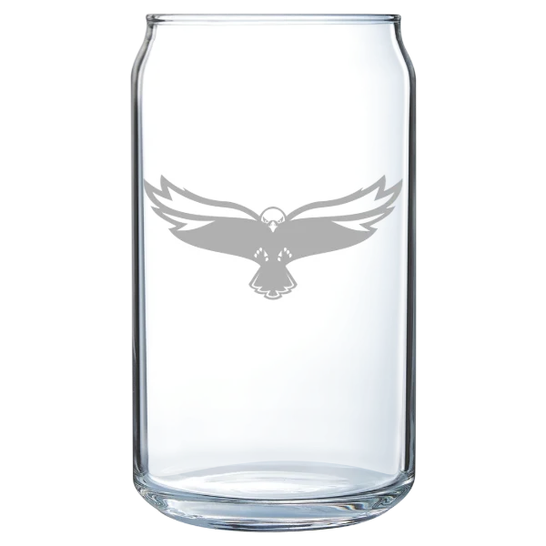 University of Maryland Eastern Shore Polar Camel 16 oz. Can Glass