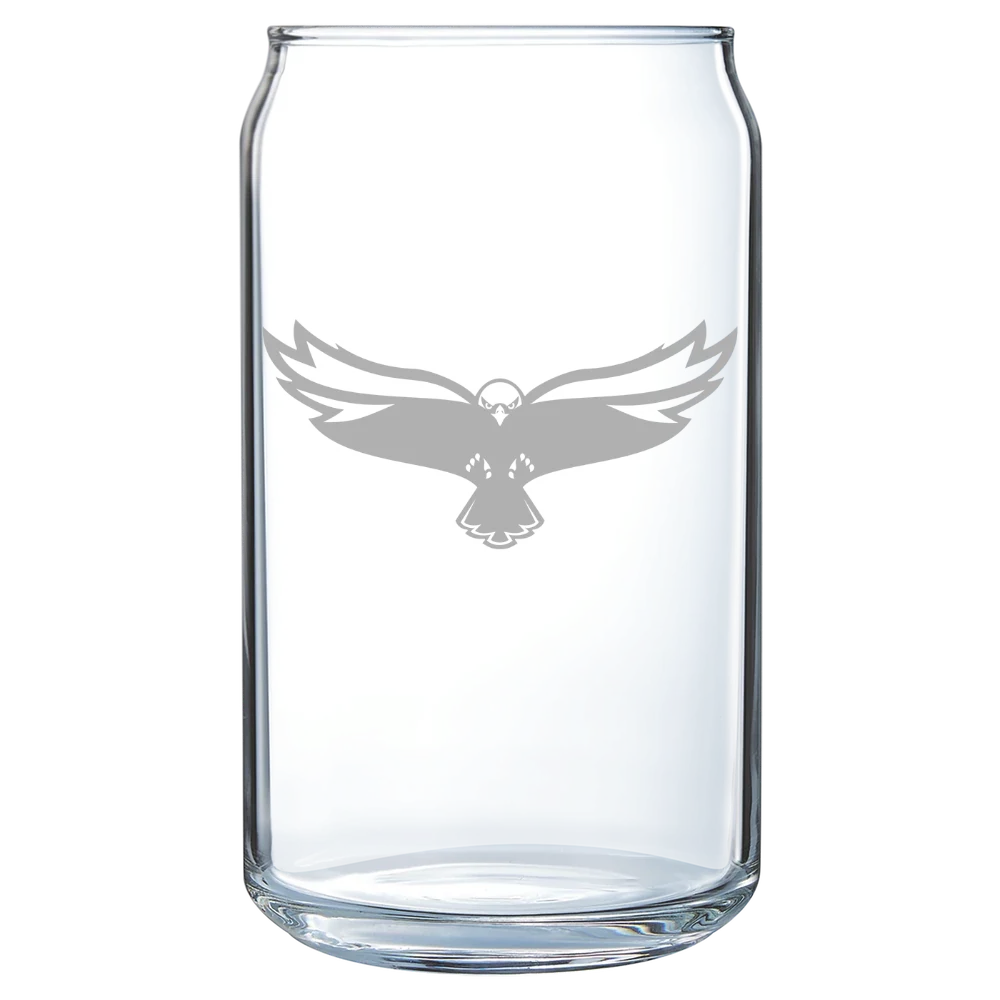 University of Maryland Eastern Shore Polar Camel 16 oz. Can Glass