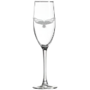 University of Maryland Eastern Shore Polar Camel 8 oz. Champagne Flute