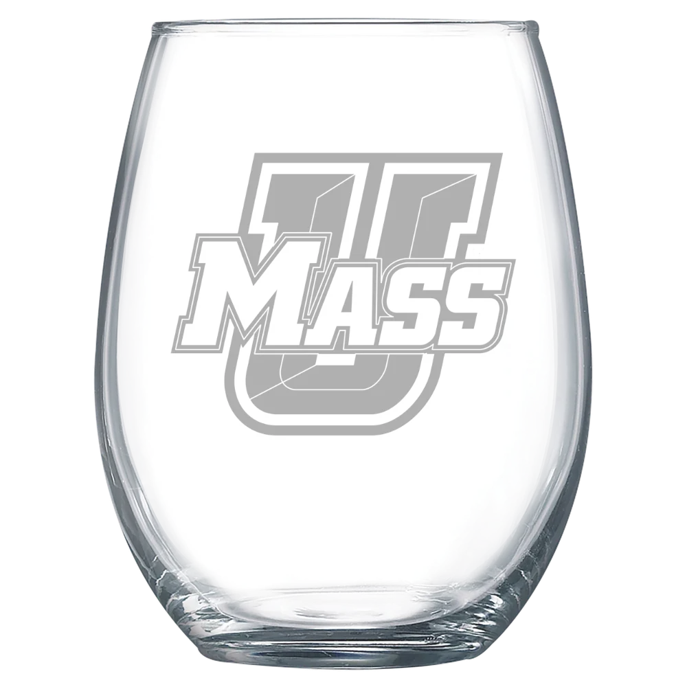 University of Massachusetts, Amherst Polar Camel 15 oz. Stemless Wine Glass