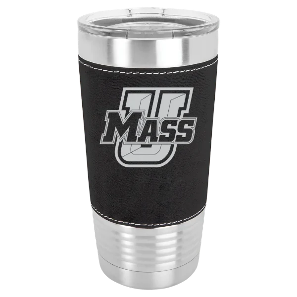 University of Massachusetts, Amherst Polar Camel 20 oz. Leatherette Grip Tumbler with Standard Lid
