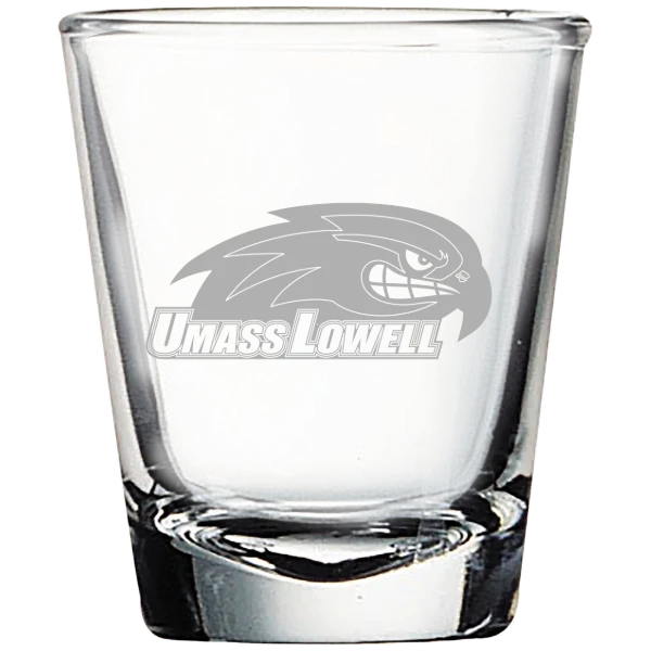 University of Massachusetts Lowell Polar Camel 1.7 oz. Shot Glass