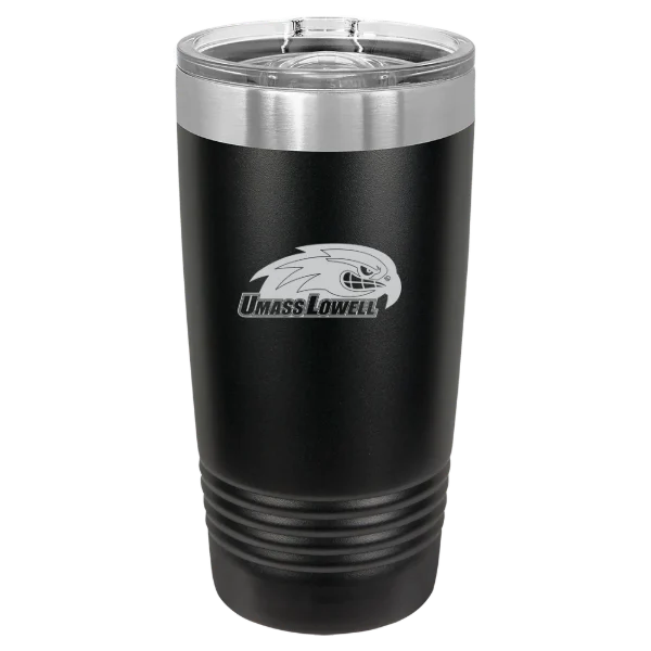 University of Massachusetts Lowell Polar Camel 20 oz. Ringneck Tumbler with Slider Lid