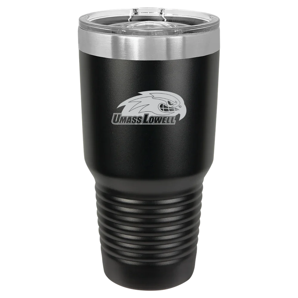 University of Massachusetts Lowell Polar Camel 30 oz. Ringneck Tumbler with Slider Lid