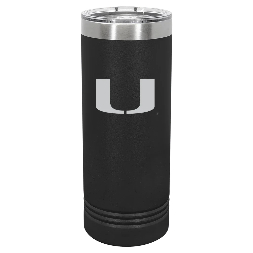 University of Miami (Florida) Polar Camel 22 oz. Skinny Tumbler with Slider Lid