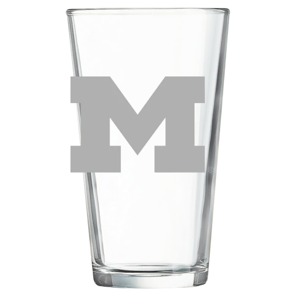 University of Michigan Polar Camel 16 oz. Pint Mixing Glass