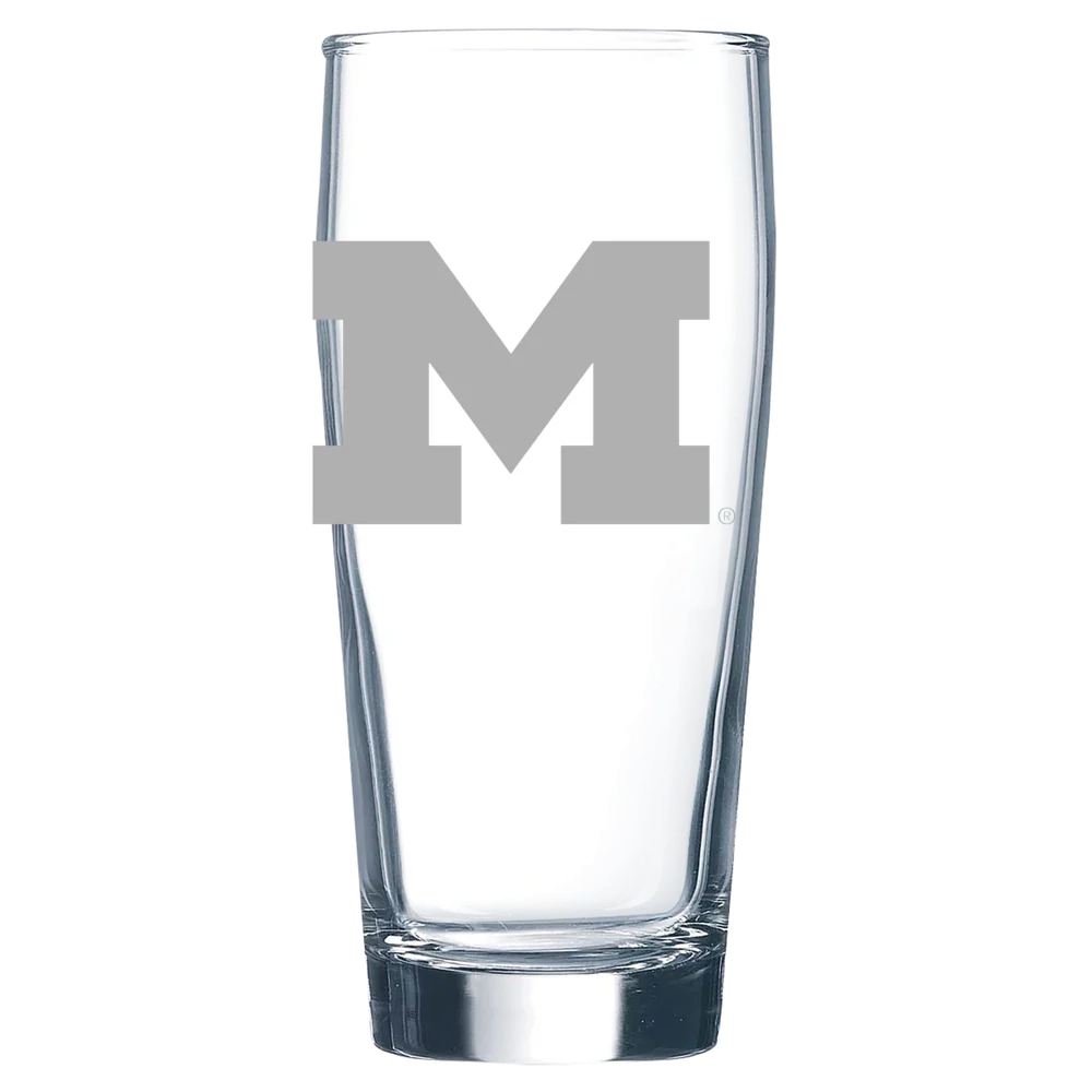 University of Michigan Polar Camel 16 oz. Willi Becher Beer Glass