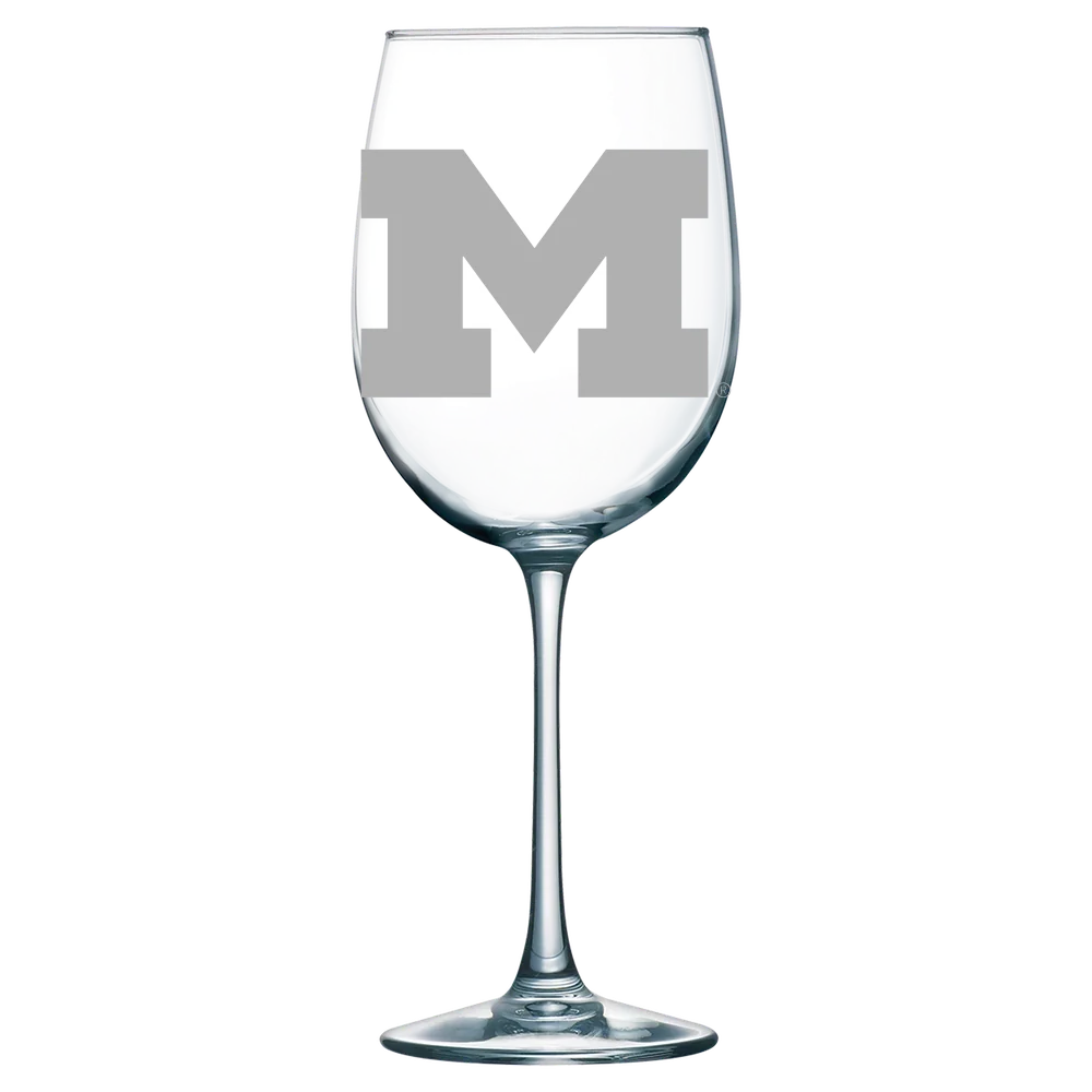 University of Michigan Polar Camel 19 oz. Wine Glass