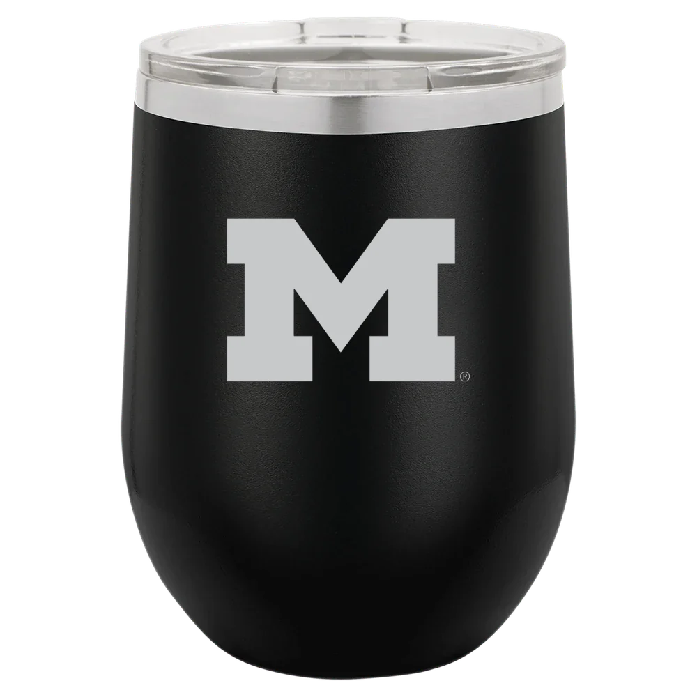 University of Michigan Polar Camel 12 oz. Stemless Wine Tumbler