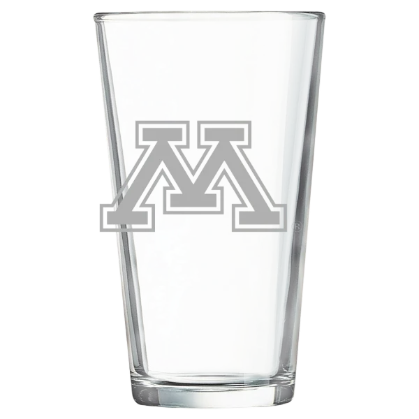 University of Minnesota, Twin Cities Polar Camel 16 oz. Pint Mixing Glass