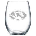 University of Missouri, Columbia Polar Camel 9 oz. Stemless Wine Glass