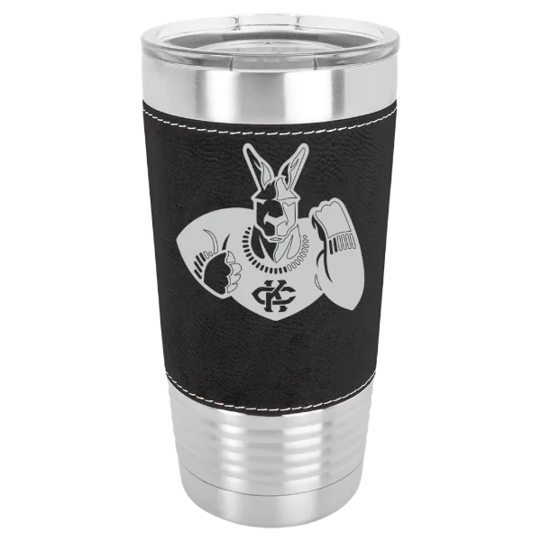 University of Missouri-Kansas City Polar Camel 20 oz. Leatherette Grip Tumbler with Standard Lid