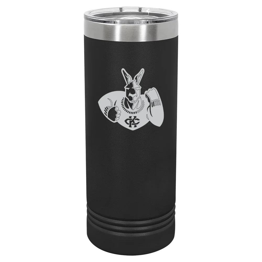 University of Missouri-Kansas City Polar Camel 22 oz. Skinny Tumbler with Slider Lid
