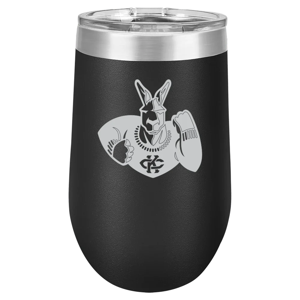 University of Missouri-Kansas City Polar Camel 16 oz. Stemless Wine Tumbler