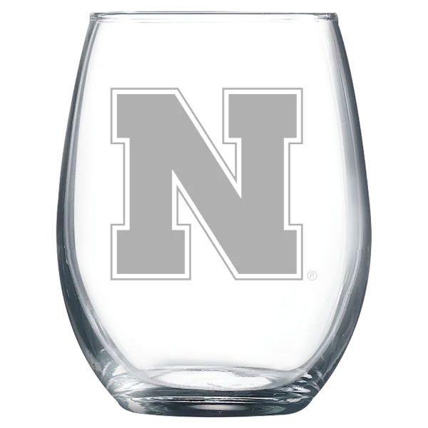 University of Nebraska-Lincoln Polar Camel 9 oz. Stemless Wine Glass