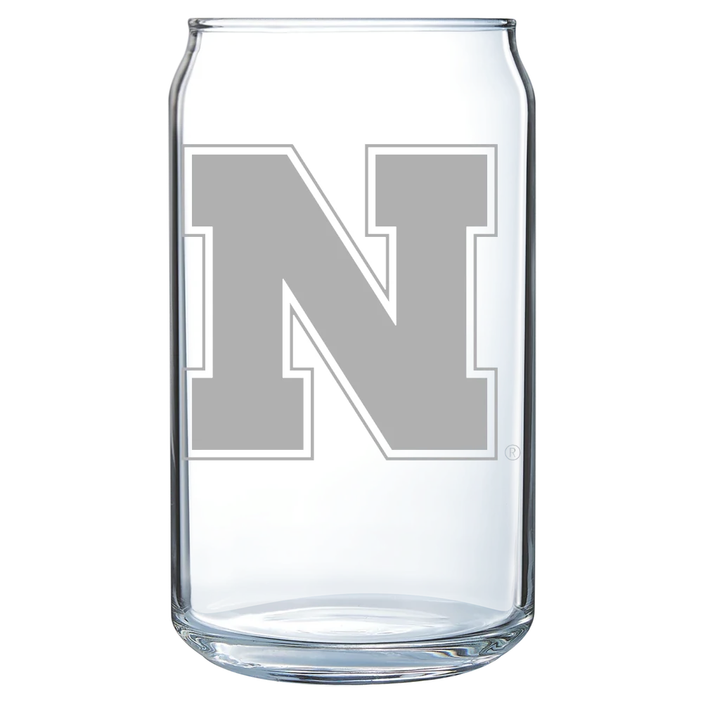 University of Nebraska-Lincoln Polar Camel 16 oz. Can Glass