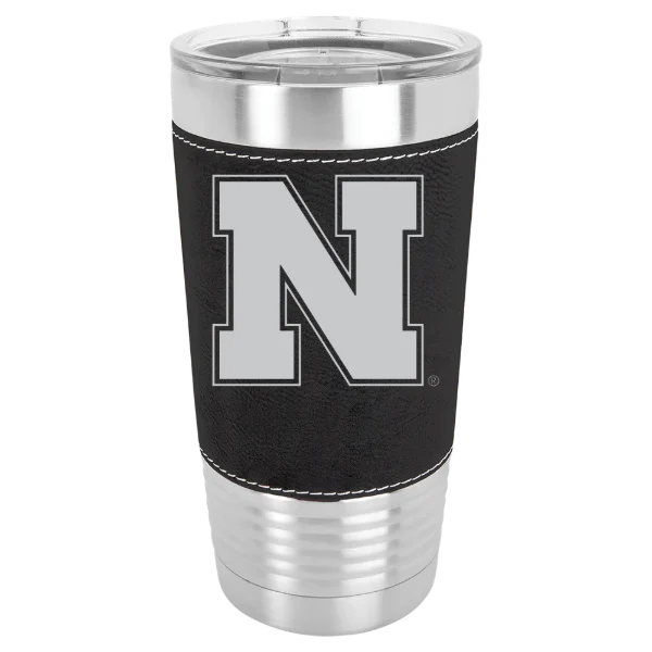 University of Nebraska-Lincoln Polar Camel 20 oz. Leatherette Grip Tumbler with Standard Lid