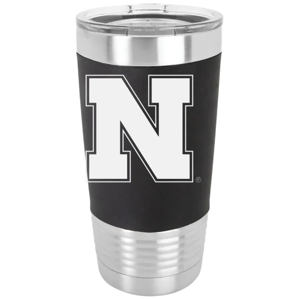 University of Nebraska-Lincoln Polar Camel 20 oz. Silicone Grip Tumbler with Standard Lid