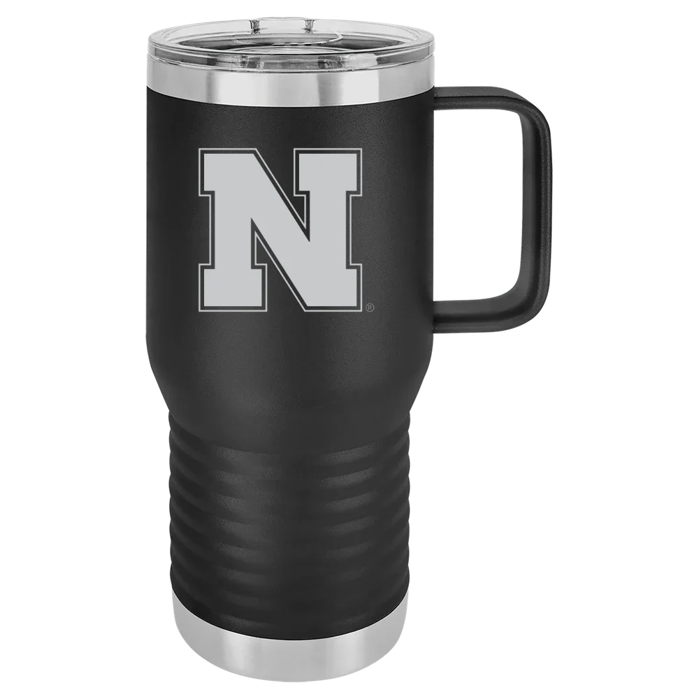 University of Nebraska-Lincoln Polar Camel 20 oz. Travel Mug with Slider Lid