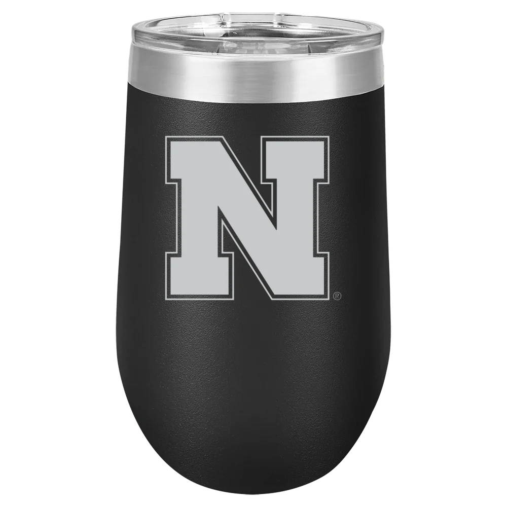 University of Nebraska-Lincoln Polar Camel 16 oz. Stemless Wine Tumbler