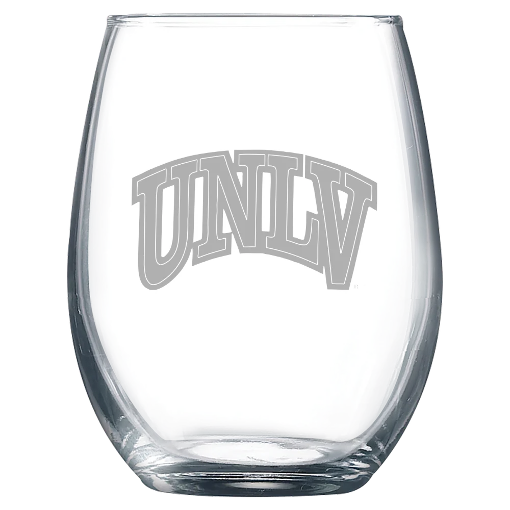 University of Nevada, Las Vegas Polar Camel 9 oz. Stemless Wine Glass