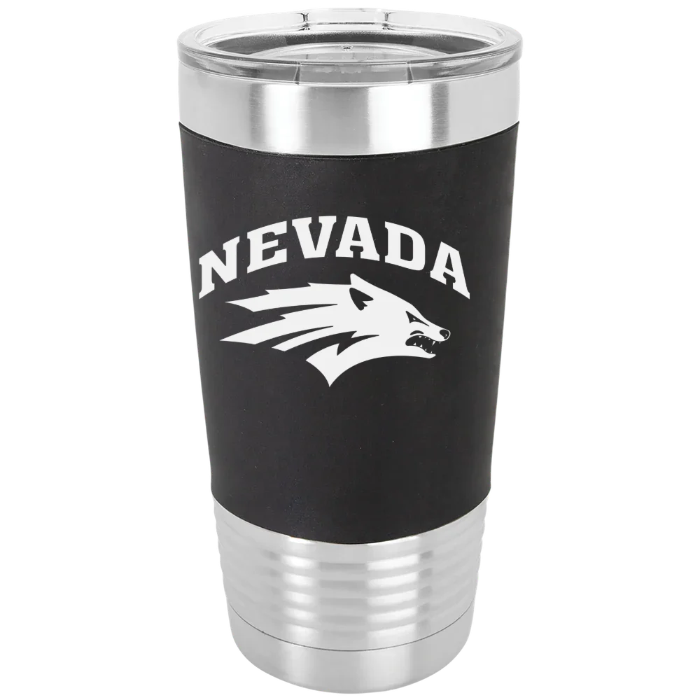University of Nevada, Reno Polar Camel 20 oz. Silicone Grip Tumbler with Standard Lid