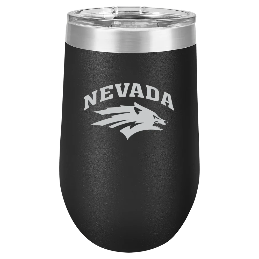 University of Nevada, Reno Polar Camel 16 oz. Stemless Wine Tumbler