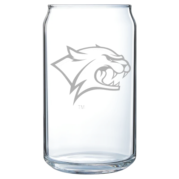 University of New Hampshire Polar Camel 16 oz. Can Glass