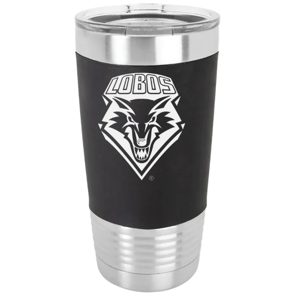 University of New Mexico Polar Camel 20 oz. Silicone Grip Tumbler with Standard Lid