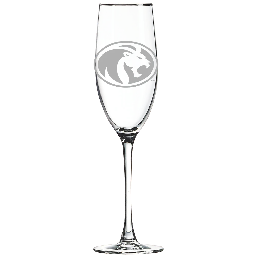 University of North Alabama Polar Camel 8 oz. Champagne Flute