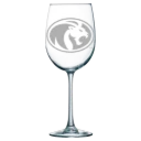 University of North Alabama Polar Camel 19 oz. Wine Glass