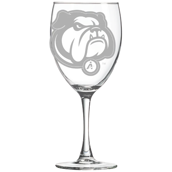 University of North Carolina Asheville Polar Camel 10 1/2 oz. Wine Glass