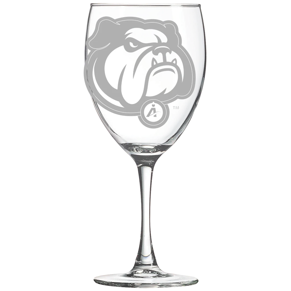 University of North Carolina Asheville Polar Camel 10 1/2 oz. Wine Glass