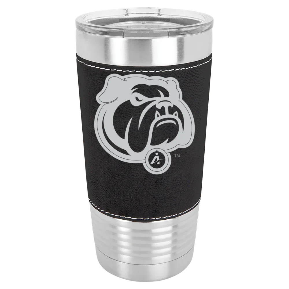 University of North Carolina Asheville Polar Camel 20 oz. Leatherette Grip Tumbler with Standard Lid