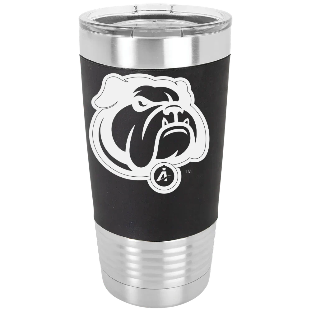 University of North Carolina Asheville Polar Camel 20 oz. Silicone Grip Tumbler with Standard Lid