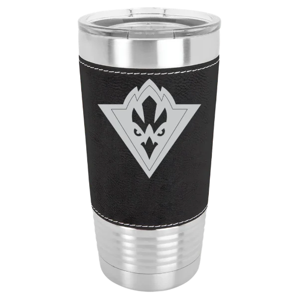 University of North Carolina Wilmington Polar Camel 20 oz. Leatherette Grip Tumbler with Standard Lid