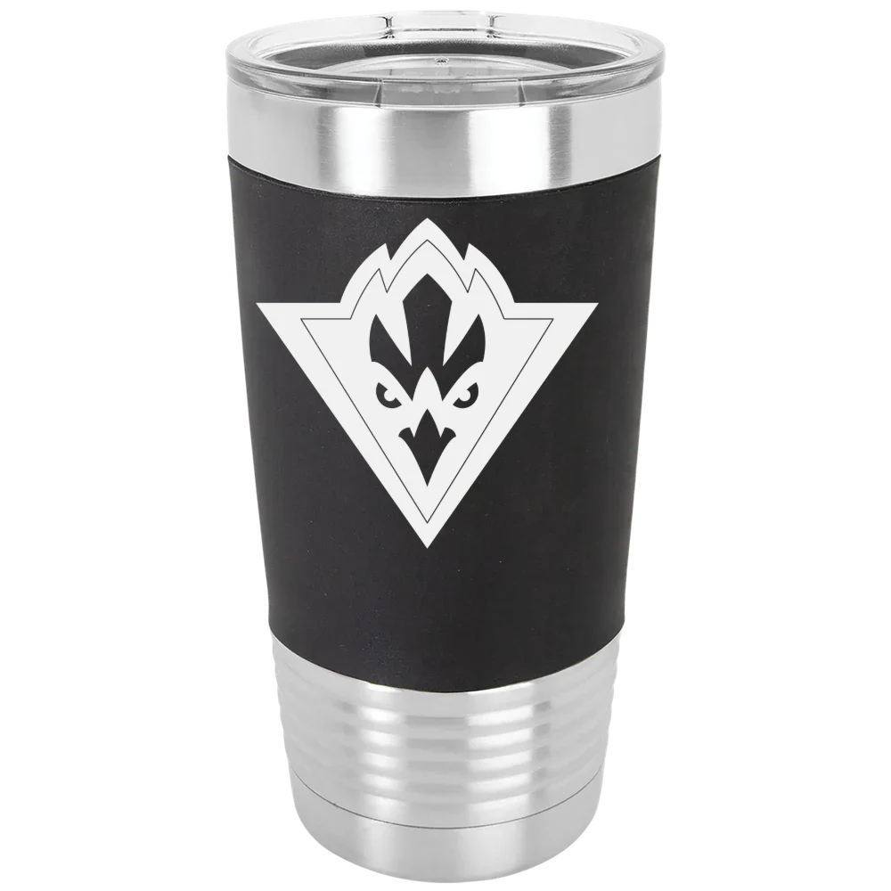 University of North Carolina Wilmington Polar Camel 20 oz. Silicone Grip Tumbler with Standard Lid
