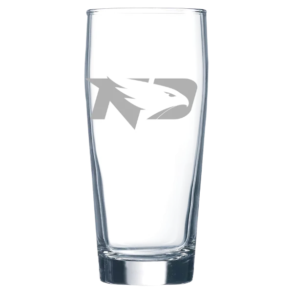 University of North Dakota Polar Camel 16 oz. Willi Becher Beer Glass