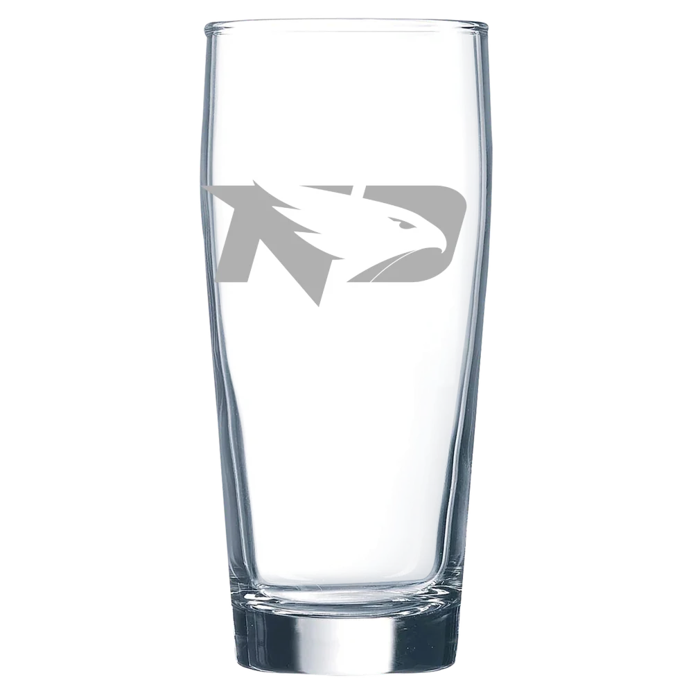 University of North Dakota Polar Camel 16 oz. Willi Becher Beer Glass