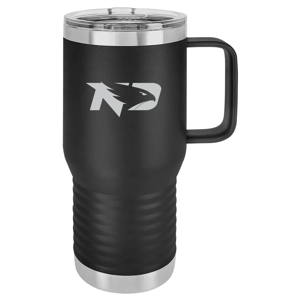 University of North Dakota Polar Camel 20 oz. Travel Mug with Slider Lid