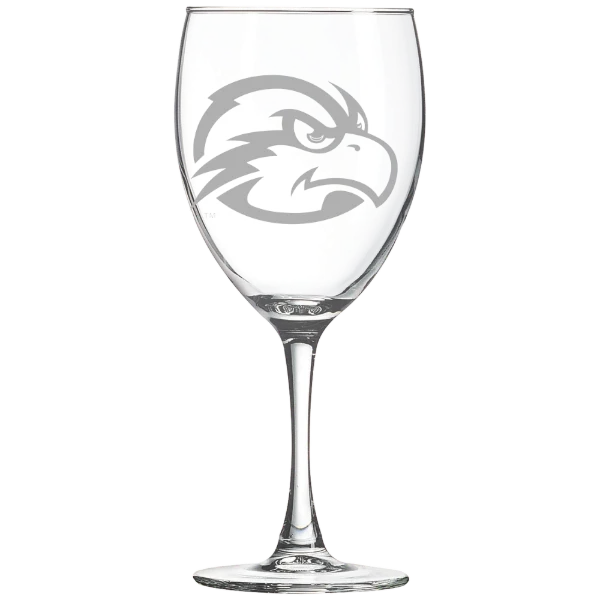 University of North Florida Polar Camel 10 1/2 oz. Wine Glass