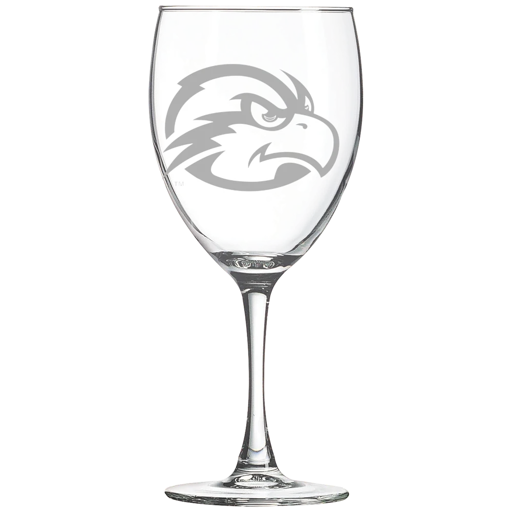 University of North Florida Polar Camel 10 1/2 oz. Wine Glass