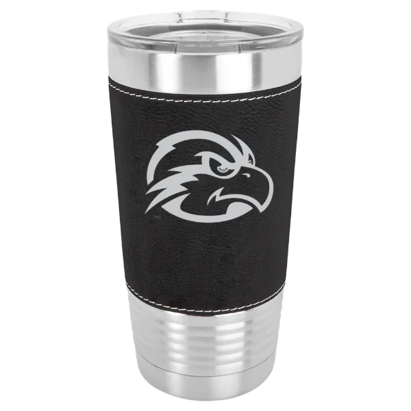 University of North Florida Polar Camel 20 oz. Leatherette Grip Tumbler with Standard Lid