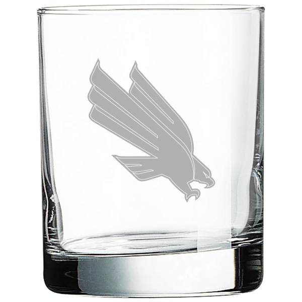 University of North Texas Polar Camel 10 1/2 oz. On The Rocks Glass