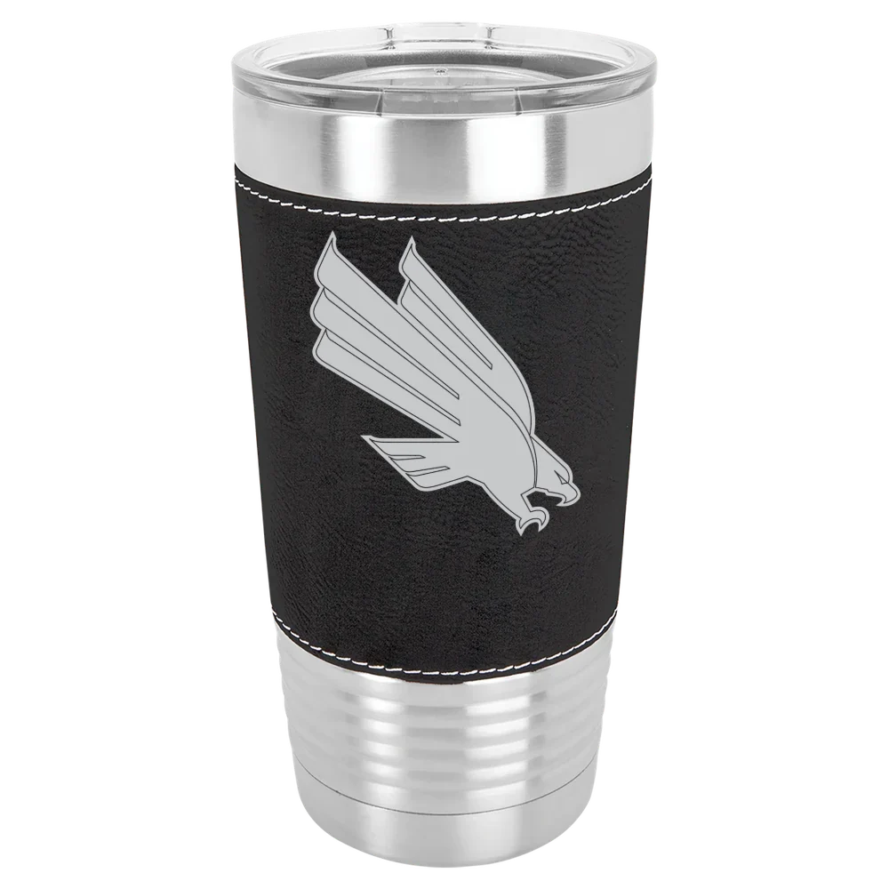 University of North Texas Polar Camel 20 oz. Leatherette Grip Tumbler with Standard Lid