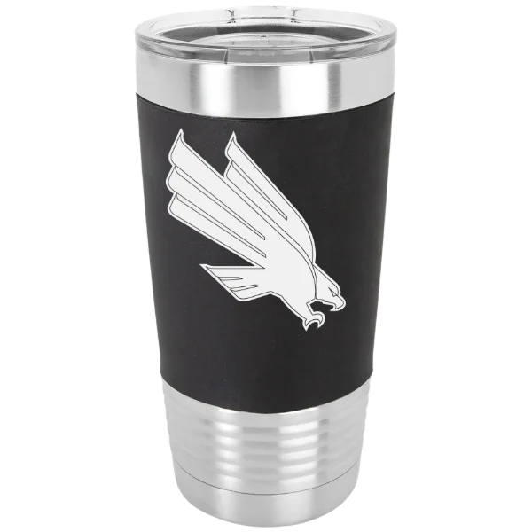 University of North Texas Polar Camel 20 oz. Silicone Grip Tumbler with Standard Lid