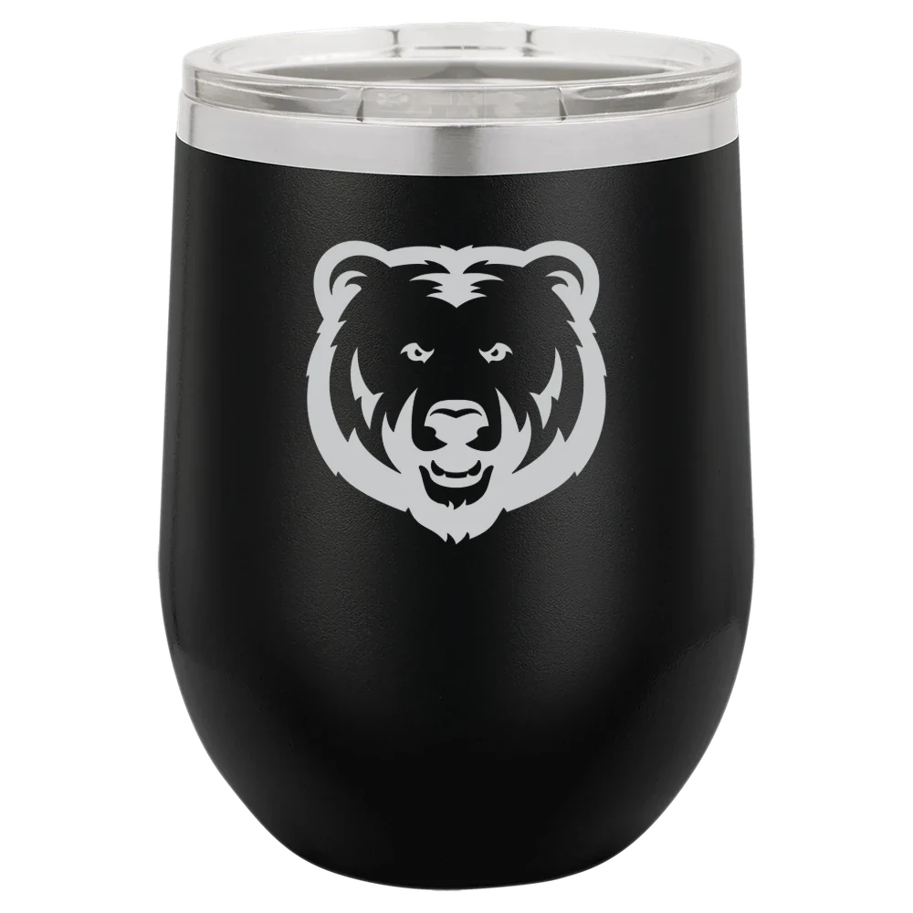 University of Northern Colorado Polar Camel 12 oz. Stemless Wine Tumbler