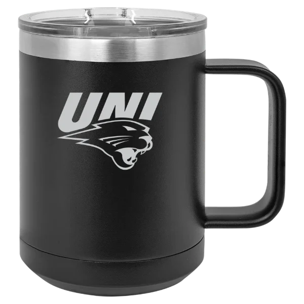 University of Northern Iowa Polar Camel 15 oz. Mug with Slider Lid